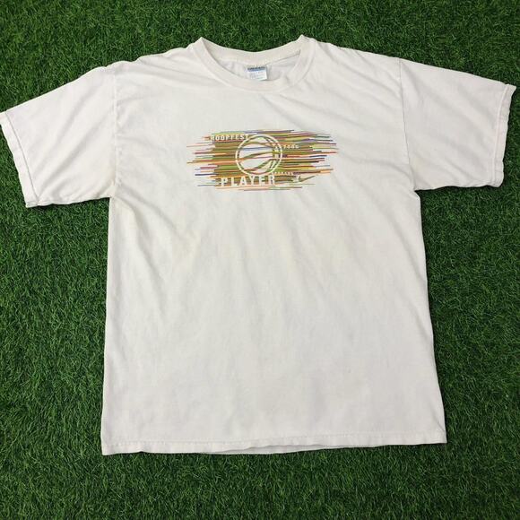 Vintage White 2006 Hoopfest Spokane Graphic Tee - Picture 1 of 3